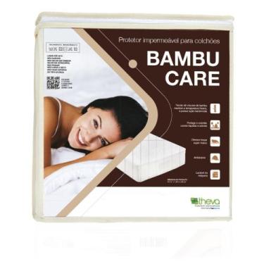Imagem de Protetor P/ Colchao Em Viscose De Bambu Care Casal King 193X203 - Thev