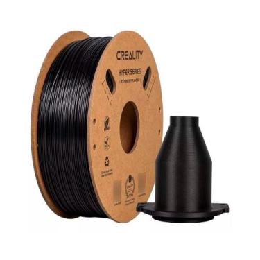 Imagem de Filamento Hyper ABS Creality p/ Impressora 3D Preto 1Kg 1.75mm