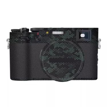 Imagem de JERXTTON Película protetora para câmera antirarranhões Película protetora para Fujifilm X100VI X100 VI (Mamba Green)