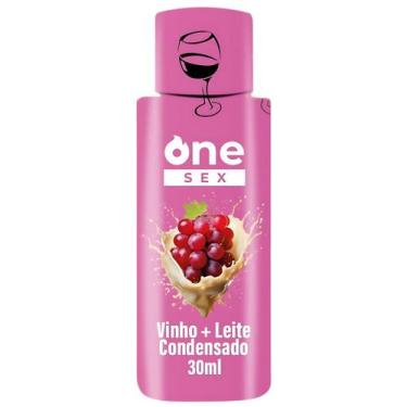 Imagem de Gel de Massagem Com Sabor 30ml One Sex, Vinho + Leite Condensado