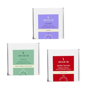 Imagem de Trio de Sabonetes 100% Glicerinados - Kit Aurora