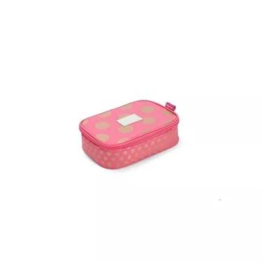 Imagem de Estojo Box Rosa UP4YOU com Bolinhas ET46714UP - Luxcel