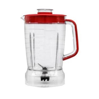 Imagem de Copo Liquidificador Mondial Inox L1000 L1100 L1200 Vermelho - Micromax