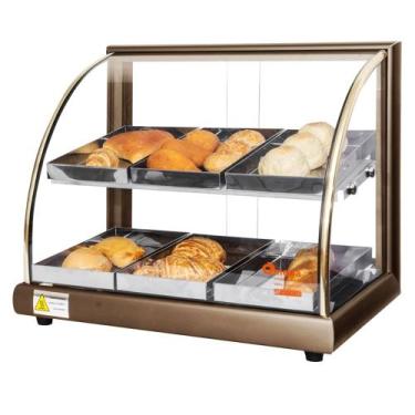 Imagem de AD6 - Estufa Alfa para salgados de 6 bandejas Dupla Café - 220V - Omeg