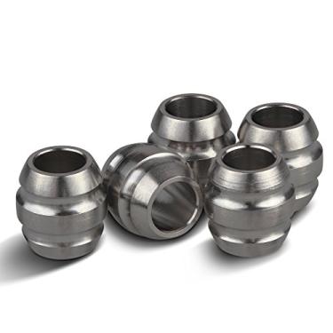 Imagem de TI-EDC 5 peças de titânio 11 mm faca/zíper puxador joia corda cordão/cordão contas, Titanium