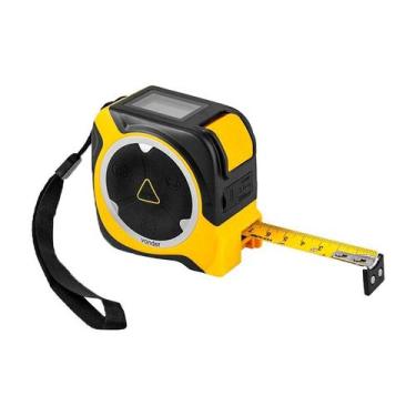 Imagem de Medidor de distância a laser 40m c/trena de aço 5m vonder