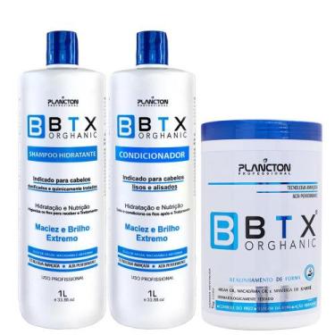 Imagem de Combo BTX ORGHANIC Plancton-Realinhamento de Forma Sem Formol 1kg