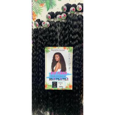 Imagem de Cabelo Orgânico Bio Fibra Fogosa Cor 1B - Fashion Classic