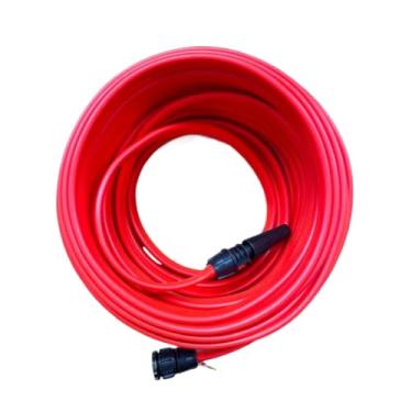 Imagem de Mangueira 50 Metros Dupla Camada Reforçada Antitorção Não Dobra-Adequado para jardim e varanda(LARANJA)