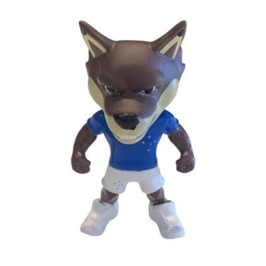 Imagem de Boneco Mascote Oficial do Cruzeiro Raposão Original Fut Toy