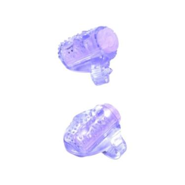 Imagem de Vibrador De Língua Jelly Vibrador Pequeno para Sexo Oral com Sardas Massageadoras [ROXO] 5238