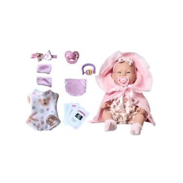 Imagem de Bebe Reborn Boneca Realista Silicone Com Itens Pode Banho