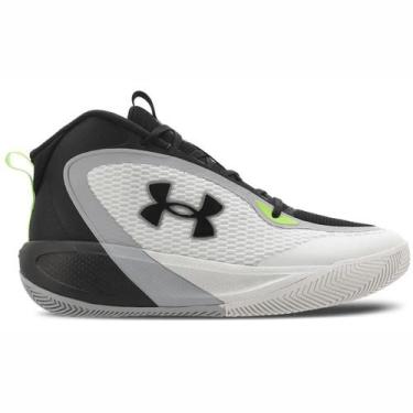 Imagem de Tênis Basquete Under Armour Swish 2 Masculino Branco, Branco, 43