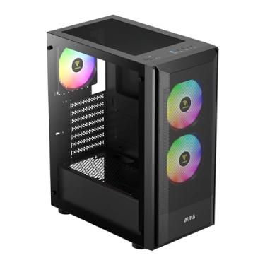 Imagem de Gabinete Gamer Gamdias Aura GC6 ARGB Preto com 3 fans