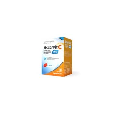 Imagem de Ascorvit ARG - Vit C + Arginina (30 caps) - Único