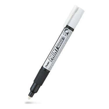Imagem de Marcador BRANCO Pentel Permanente Paint Marker - MMP20-WO