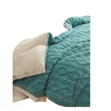 Imagem de Manta Coberta de Casal Lã de Carneiro 2,10x1,90 Mt (Tiffany)