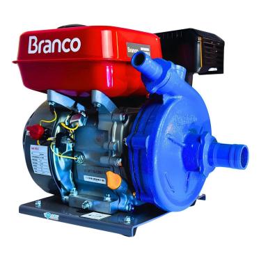 Imagem de Motobomba Gasolina Combustão Branco Alta Vazão 6,5CV 16.000l/h