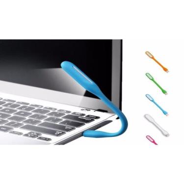 Imagem de Luminárias Coloridas Luz Led Usb Notebook Flexível Leitura FITA- COR A