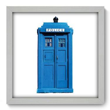 Imagem de Quadro Decorativo - Police Booth - 33cm x 33cm - 160qddb - Allodi