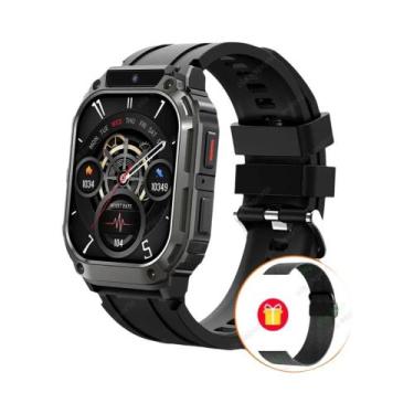 Imagem de Smartwatch Unissex 5G WIFI Com Cartão SIM, Câmera, GPS, Monitor De Saú
