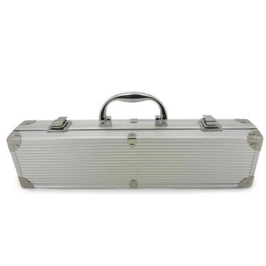 Imagem de Jogo para Churrasco 3 Peças inox com Maleta Mimo 6625