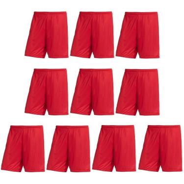 Imagem de Kit Atacado 10 Calções PMC Futebol Masculino