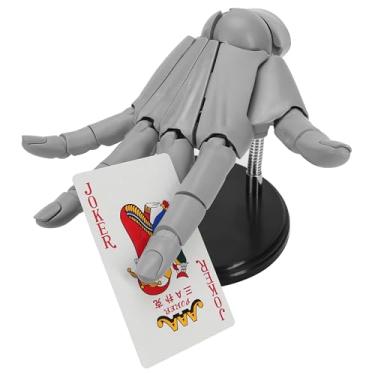 Imagem de Modelo de mão direita 1:1 para desenho, boneco de manequim articulado flexível com juntas ajustáveis, ferramenta de esboço articulada em PVC, manequim móvel para artistas, pintura, exibição, decoração