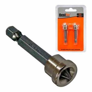 Imagem de Kit bits philips com limitador - ph2x50mm - 02pcs - bestfer