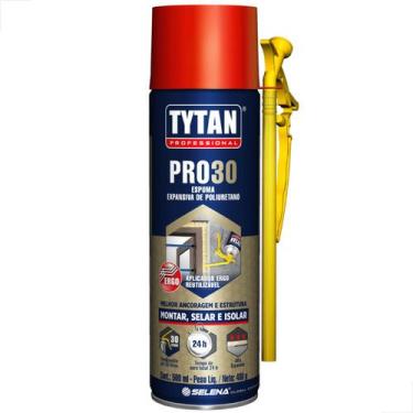 Imagem de Espuma Expansiva Pro30 Aplicador Ergo 500ml 480g 2 unidades - Tytan Se