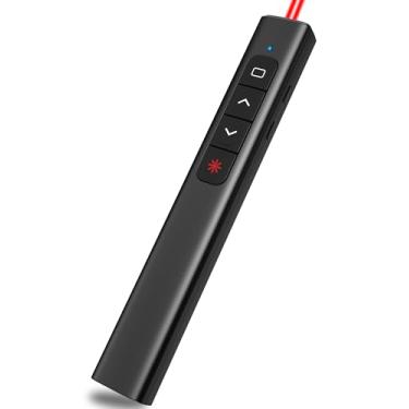 Imagem de Clicker de apresentação sem fio USB tipo C com controle remoto de volume, controle remoto de apresentador e PowerPoint Slide Advancer para Mac, computador, laptop, Keynote, Google Slide