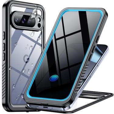 Imagem de Temdan Capa à prova d'água para Google Pixel 10 Pro XL, lente integrada e protetor de tela [corpo inteiro à prova de choque] [militar à prova de queda][à prova de poeira] [IP68 debaixo d'água] para