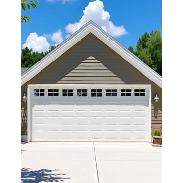 Imagem de 32 folhas 2 kits de garagem de carro para uso doméstico Painéis magnéticos de Janelas falsas Hardware decorativo (tamanho 17 x 10 cm)