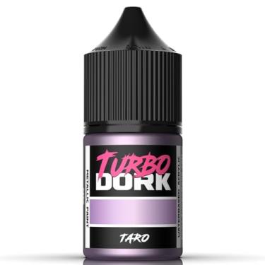Imagem de Turbo Dork Tinta acrílica metálica Taro Frasco de 22 ml - Tinta com acabamento metálico não tóxico à base de água