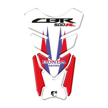 Imagem de Protetor De Tanque Adesivo Moto Honda Cbr 500 Branco