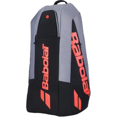 Imagem de Babolat Suporte de raquete Pure Strike 4ª geração x6 bolsa de tênis (cinza carbono)
