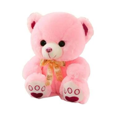 Imagem de Urso De Pelúcia Grande E Fofo, Brinquedo De Pelúcia Para Crianças, Pre