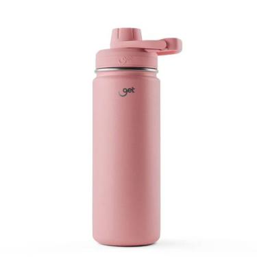 Imagem de Garrafa Térmica Get Inox 500ml Rosa Claro para bebidas quentes ou fria