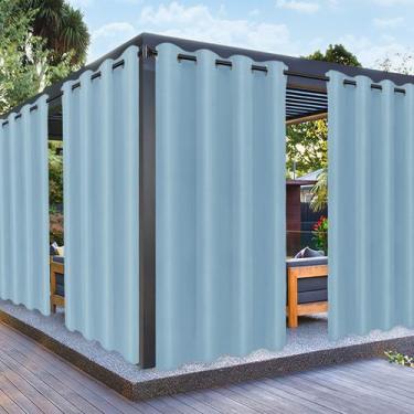 Imagem de Cortinas para Exterior PureFit Impermeables 1 Panel 132x241 cm Azul Ci