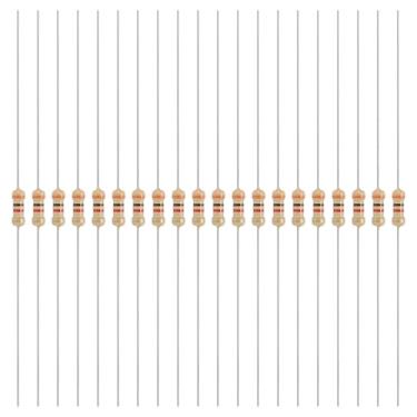 Imagem de YOKIVE 200 peças 1/4W (0,25 Watts) 3K Ohm 5% Resistor de filme de carbono, resistor fixo único de filme de carbono | Ótimo para dispositivos eletrônicos DIY, placas de circuito, sensores