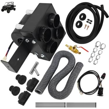 Imagem de Kit de aquecedor de cabine SSHK185-00 com descongelamento, novo kit de aquecedor UTV para modelos Polaris Ranger XP 1000 2018-2022, substituição # SSHK185-01, SSHK115-0