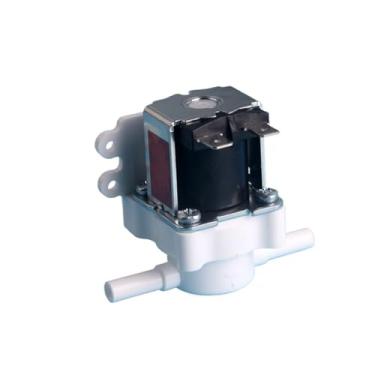 Imagem de Purificador de água válvula solenoide de entrada de água de plástico DC24V 1/10.2 cm 6,5 mm conexão rápida RO sistema de osmose reversa de água