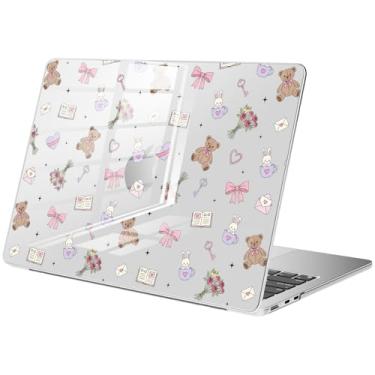 Imagem de BlHMCASE Capa compatível com MacBook Air de 13 polegadas M1 A2337 A2179 A1932 2022 2021 2020 2019, capa rígida protetora para MacBook Air de 13,3 polegadas
