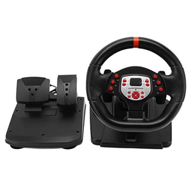 Imagem de TOPINCN Volante de Jogo, Volante de Corrida de 180 Graus, Vibração, Pc, Força Motriz, de Corrida, Jogo de