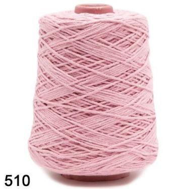 Imagem de Barbante EuroRoma 600g Fio 8 Cor 510 Rosa Bebê - 457 Metros