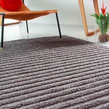 Imagem de Tapete Jazz 1,00 X 1,50 Sala Quarto Não Risca Piso Alto E Baixo Relevo