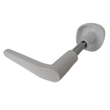 Imagem de Maçaneta Combinada Para Fechadura Porta Stam 03/02 - Branca