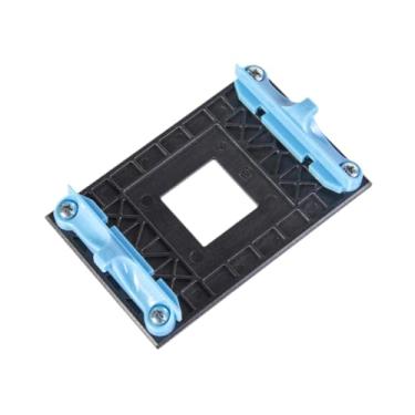 Imagem de KiBcsLic Suporte para cooler de CPU, placa traseira de substituição para placa-mãe, suporte para dissipador de calor e radiador para soquetes B650 AM5, Azul