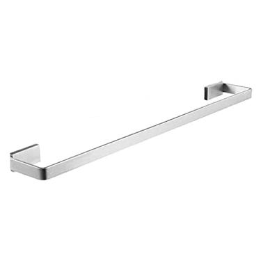 Imagem de 3FLQOOPP Barra de toalha de 58 cm para banheiro chuveiro suporte de toalha de mão cabide de parede de aço inoxidável