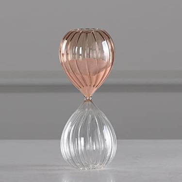 Imagem de Relógio de ampulheta colorido criativo ampulheta 10/30/60 minutos temporizador de ampulheta itens decorativos para casa artes presentes para crianças (tamanho: 10 minutos)